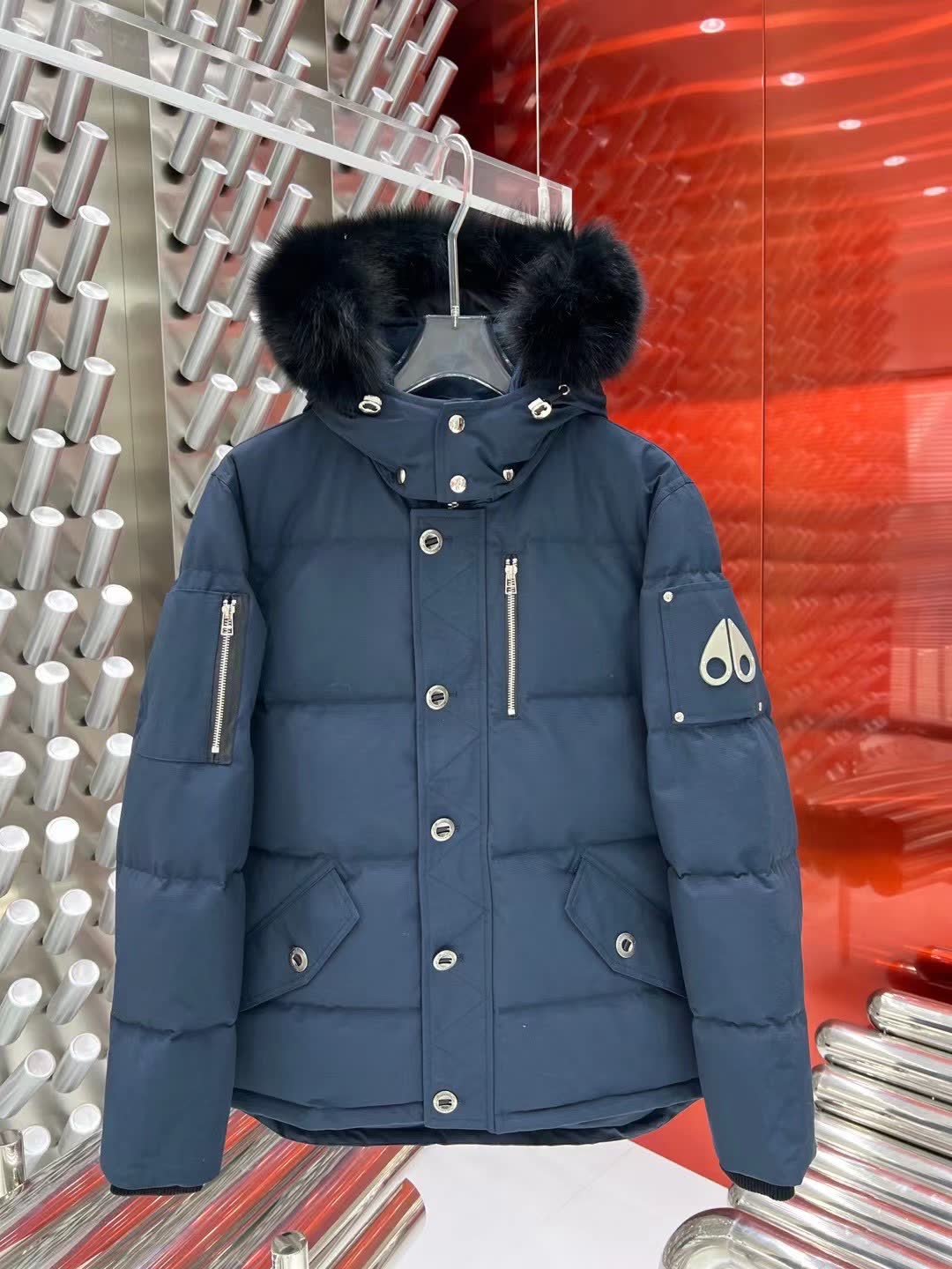 Moose Knuckles Hooded Down Jacket Moose Knuckles Hooded Down Jacket